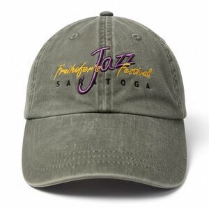 FREIHOFER’S Saratoga Jazz Festival Vintage Hat Cap Distressed Adams Headwear